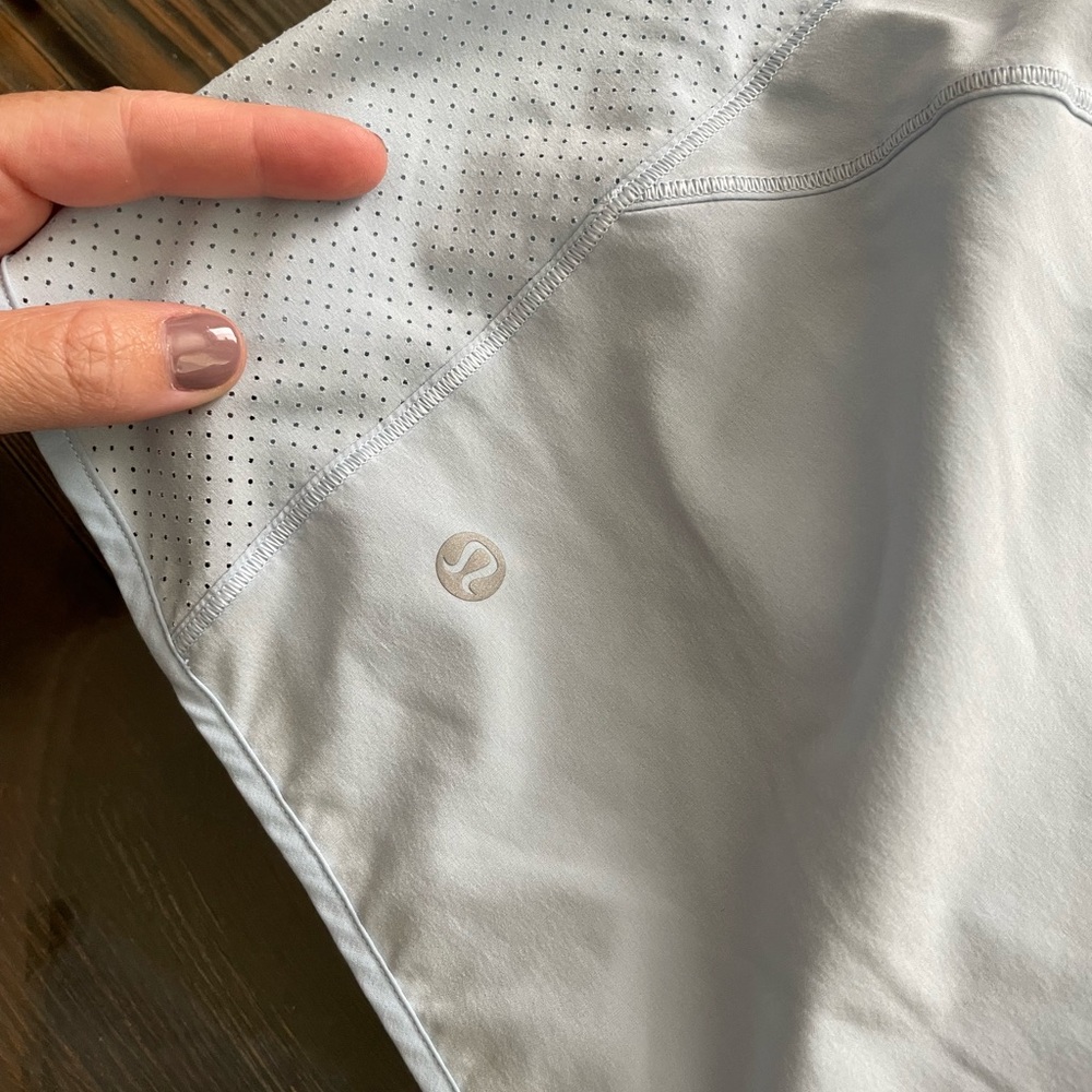 Lululemon Athletica Light blue Athletic Shorts real quick - Picture 7 of 9